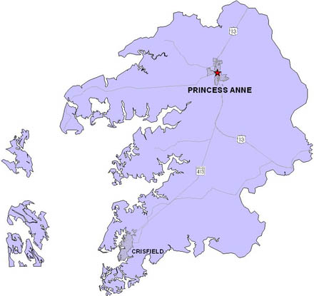 Somerset County Map